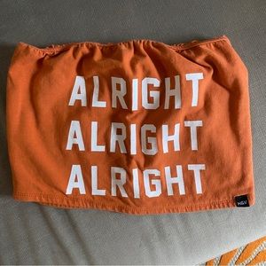 University of Texas at Austin Strapless Top